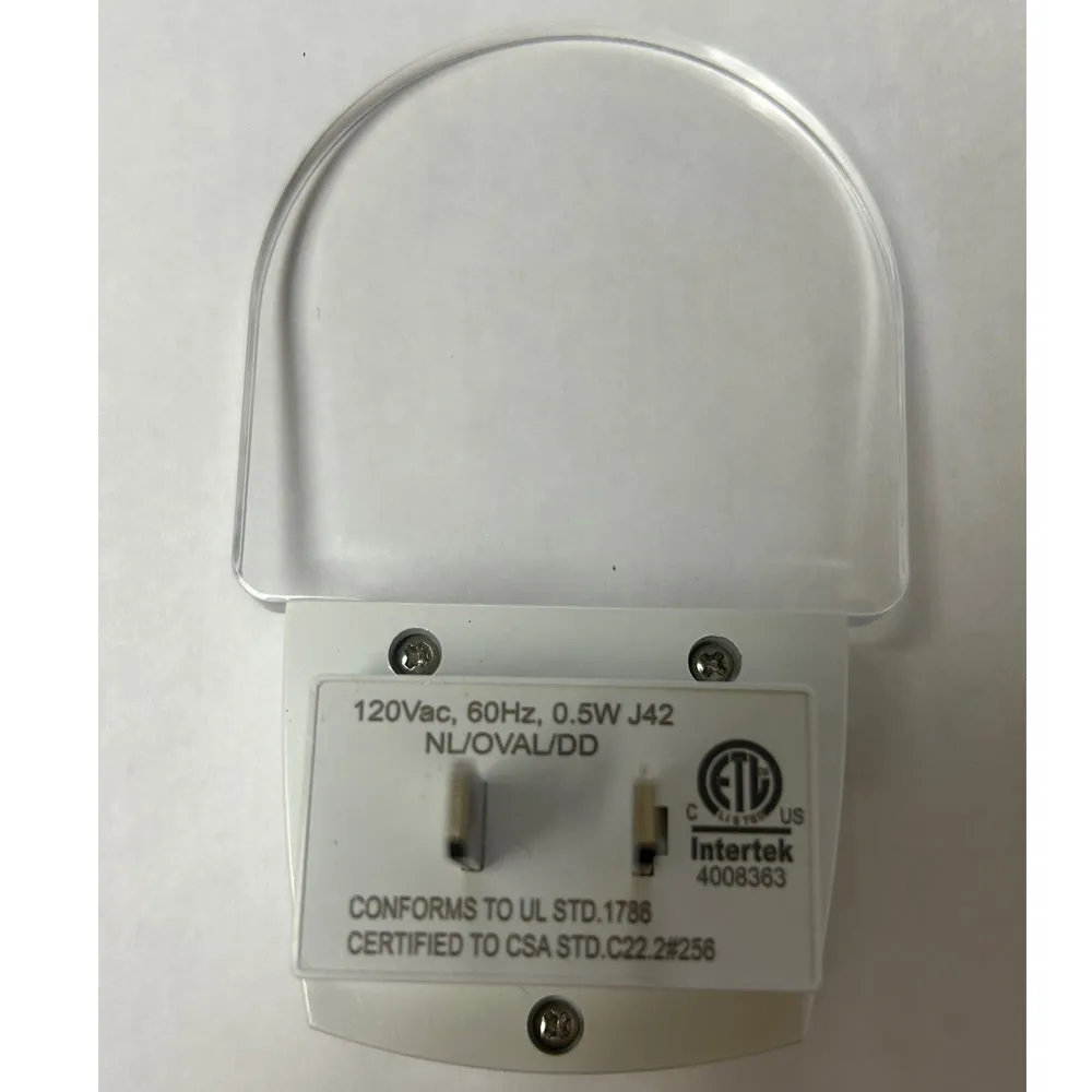 4 Pc Plug In LED Night Light Automatic Dusk Dawn Sensor Energy Saver Nightlight