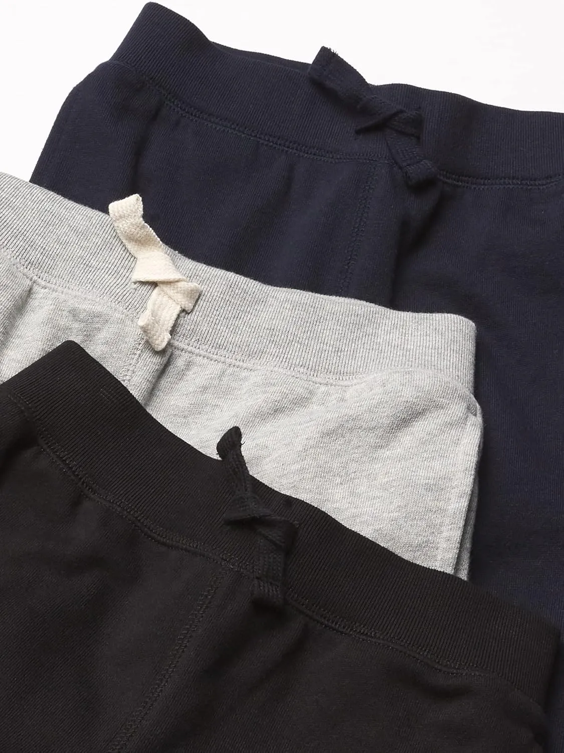 And Toddler Boy Active Striped Fleece Jogger Pants 2-pack