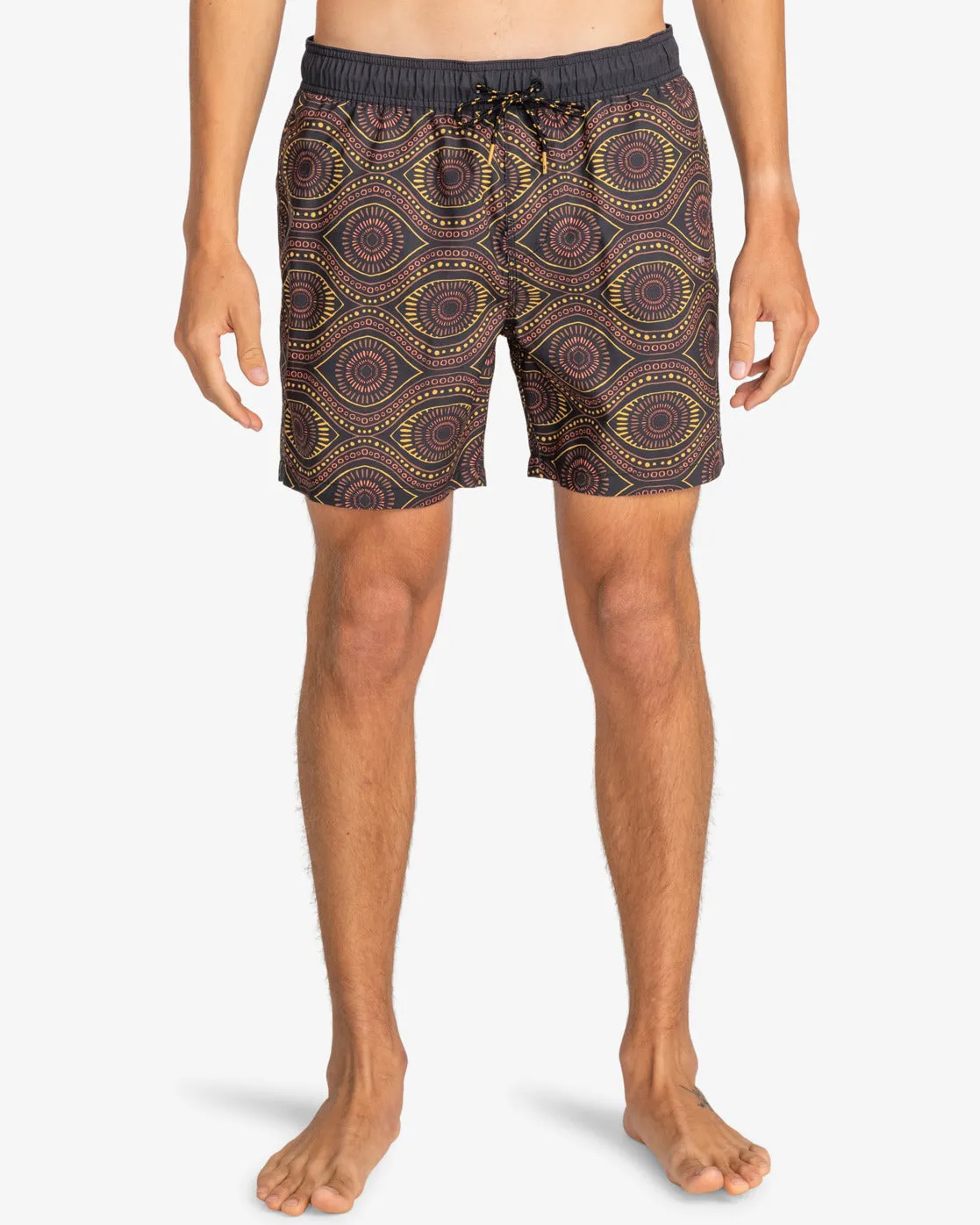 Billabong Mens Good Times Layback 16" Swim Shorts - Rust