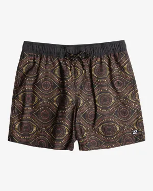 Billabong Mens Good Times Layback 16" Swim Shorts - Rust