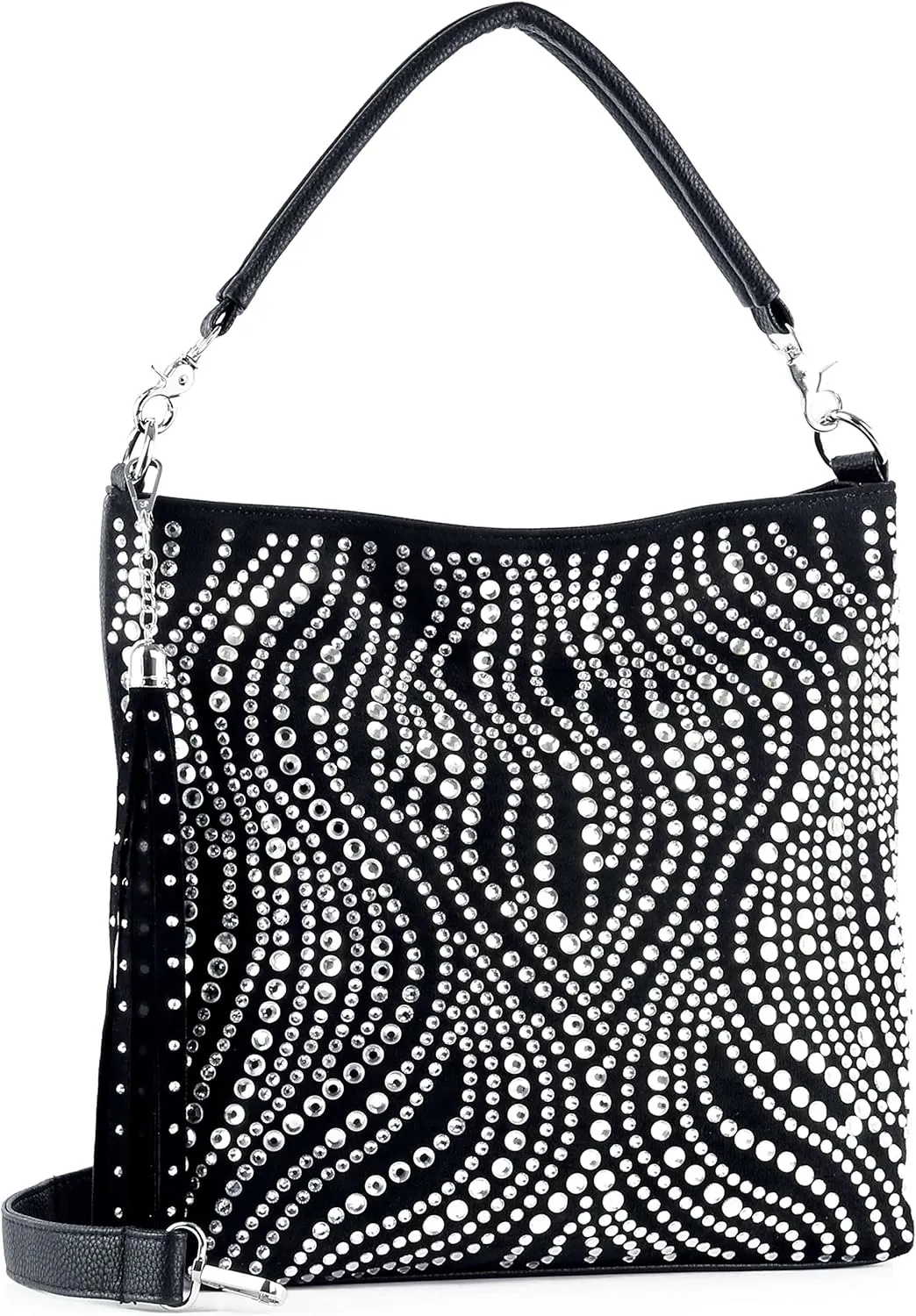 Bling Glam Dazzle Fashion Crossbody Purse Sling Bags Handbags for Women