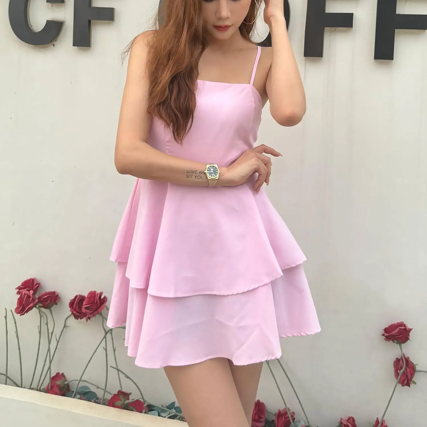 BNGD Women's Backless Bow Tie Short Dress 2025 Summer Models Sexy Halter Dresses Homecoming Dresses