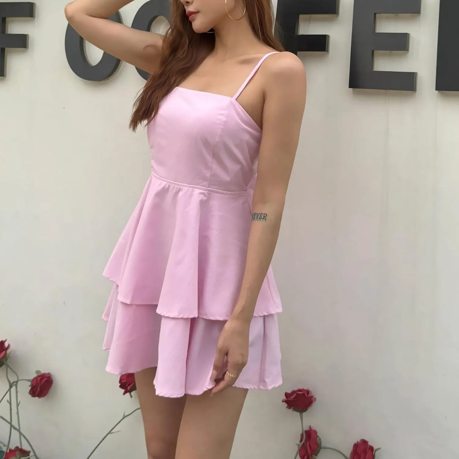 BNGD Women's Backless Bow Tie Short Dress 2025 Summer Models Sexy Halter Dresses Homecoming Dresses