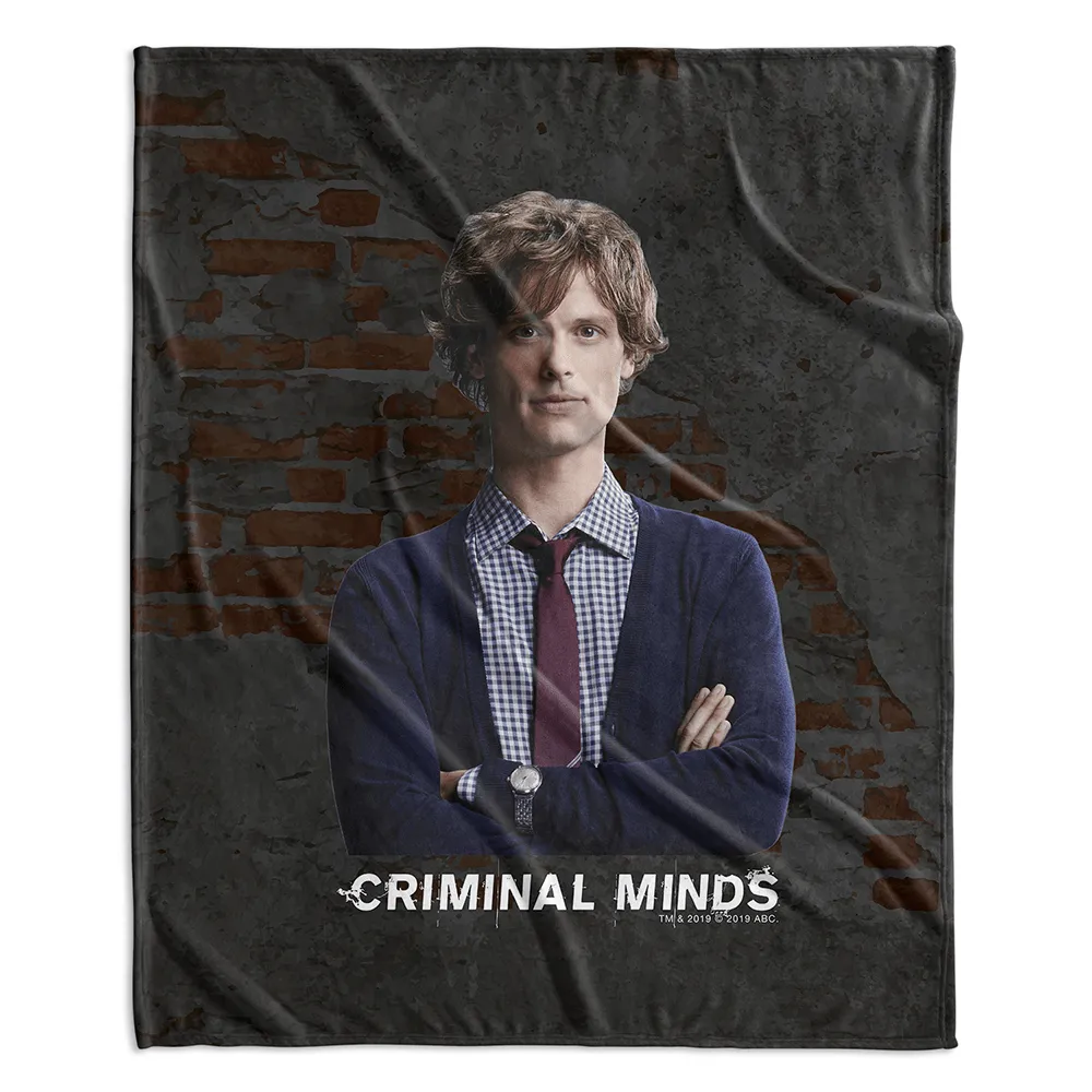 Criminal Minds Spencer Reid Sherpa Blanket