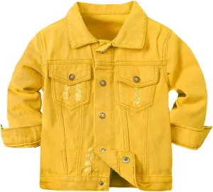 Cromoncent Classic Denim Jacket for Boys Girls