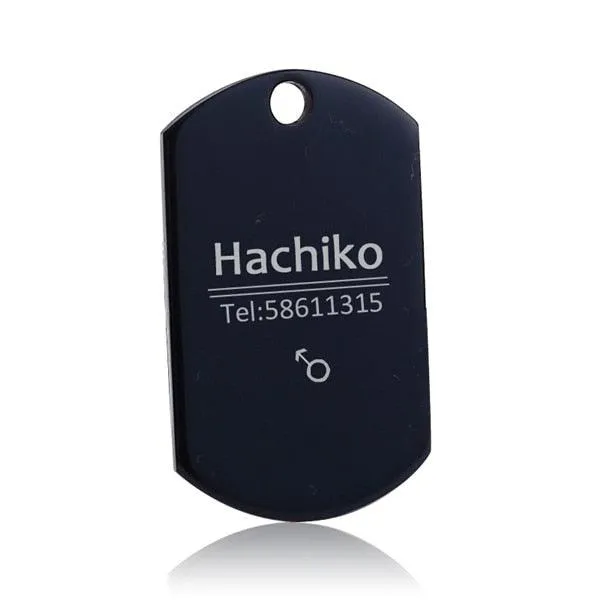 Cute Personalized Steel Pet's Collar Tag