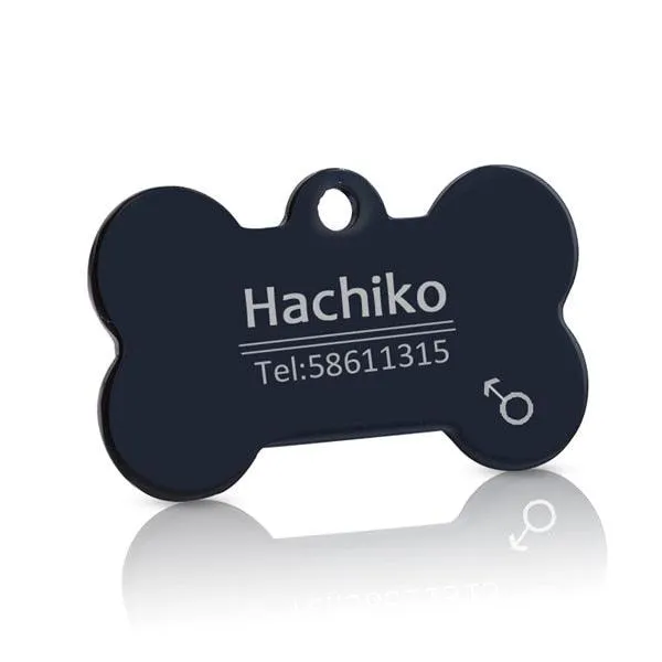 Cute Personalized Steel Pet's Collar Tag