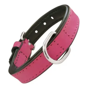Dog Collar Gloria Padded Fuchsia (35 x 1,5 Cm)