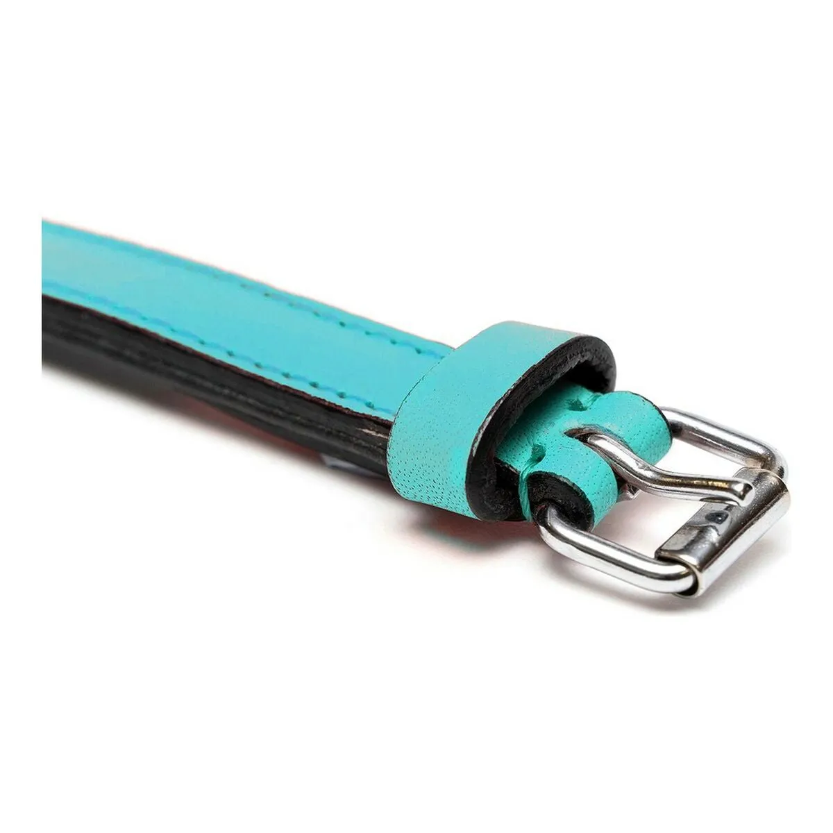 Dog Collar Gloria Padded Turquoise 45 Cm 45 x 2 Cm
