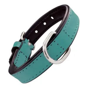 Dog Collar Gloria Padded Turquoise 45 Cm 45 x 2 Cm
