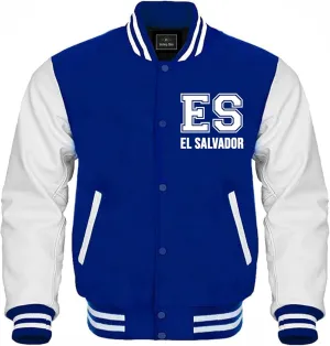 El Salvador Varsity Jacket  Classic ES Design