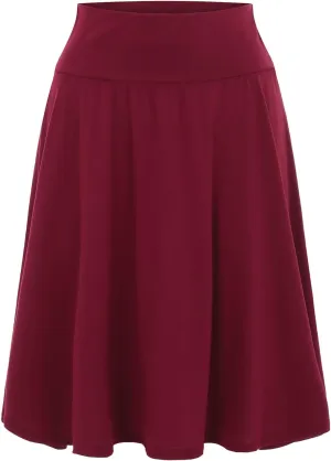 Elastic Skirts for Teen Girls High Waist Solid Dress Pleated Rise Summer Skirt 2023 Maxi Graceful Robe Casual Modest