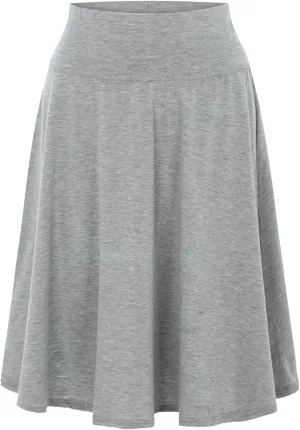 Elastic Skirts for Teen Girls High Waist Solid Dress Pleated Rise Summer Skirt 2023 Maxi Graceful Robe Casual Modest