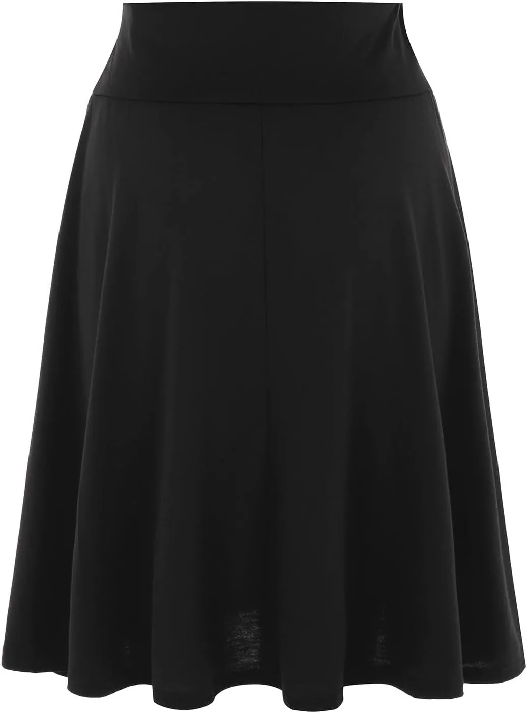 Elastic Skirts for Teen Girls High Waist Solid Dress Pleated Rise Summer Skirt 2023 Maxi Graceful Robe Casual Modest