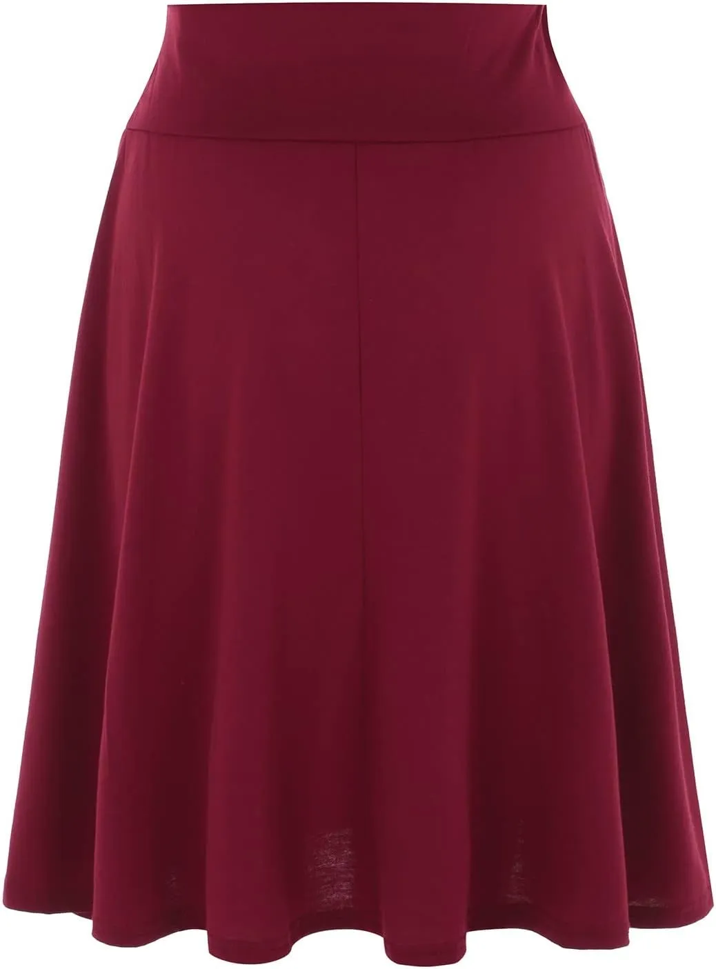 Elastic Skirts for Teen Girls High Waist Solid Dress Pleated Rise Summer Skirt 2023 Maxi Graceful Robe Casual Modest