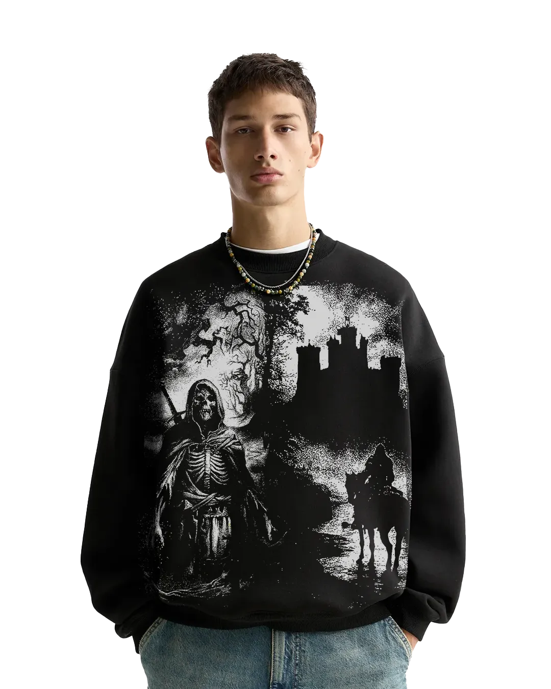 Expel Boxy Long Sleeves Sweatshirt