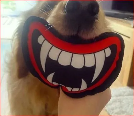 Fangs Plush Dog Toy