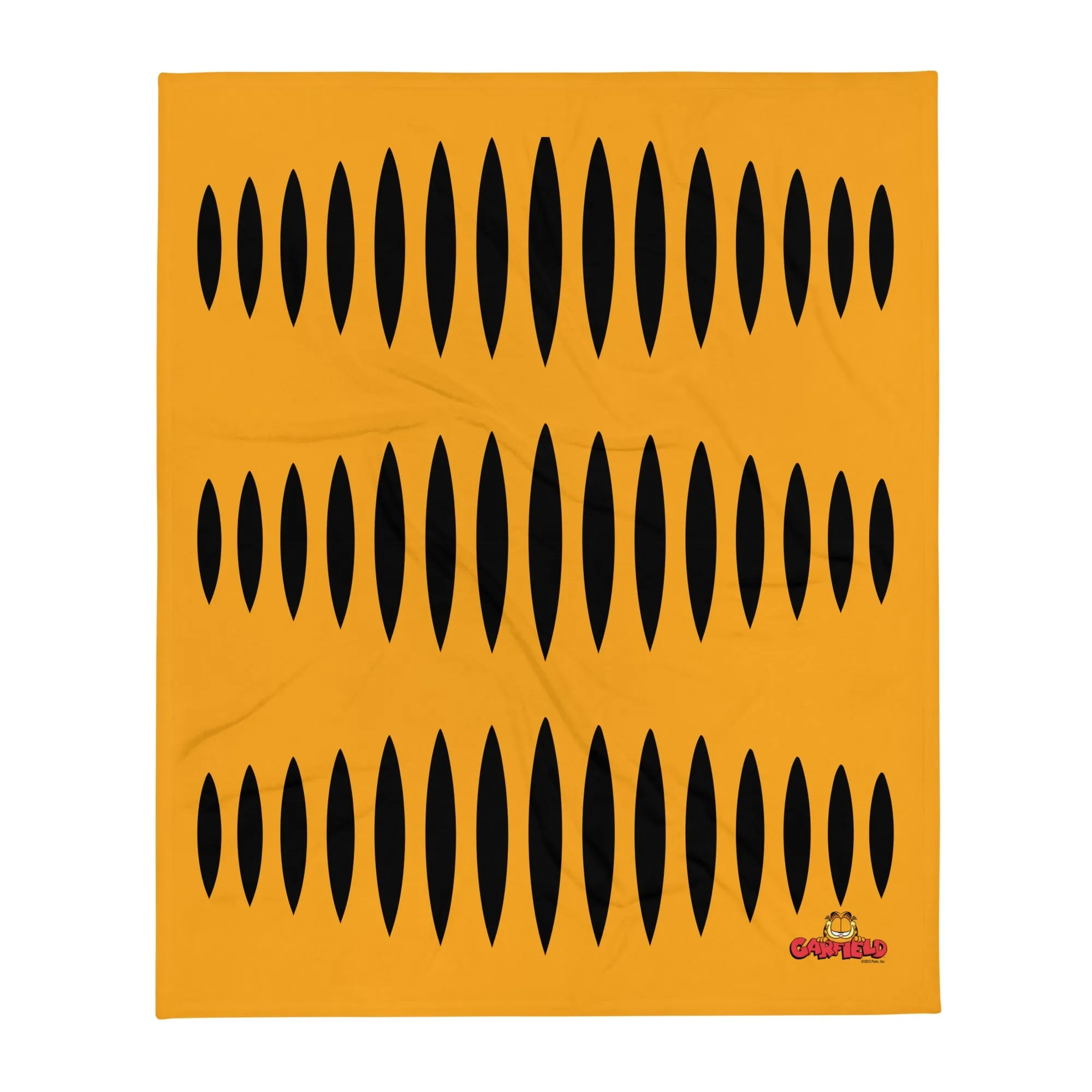 Garfield Stripes Fleece Blanket