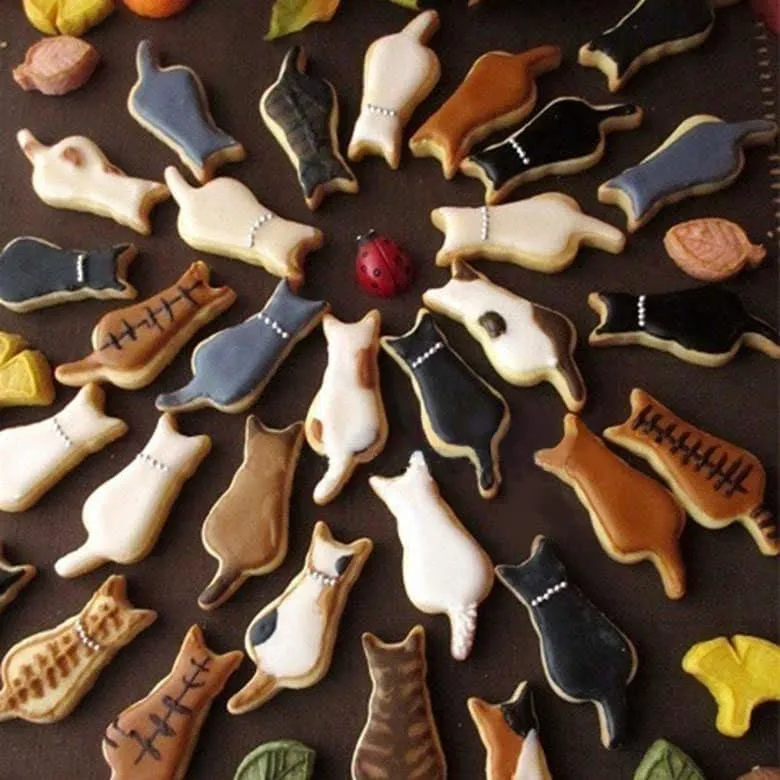 Lovely Cat Shaped Eco-Friendly Stainless Steel Cookie Cutter