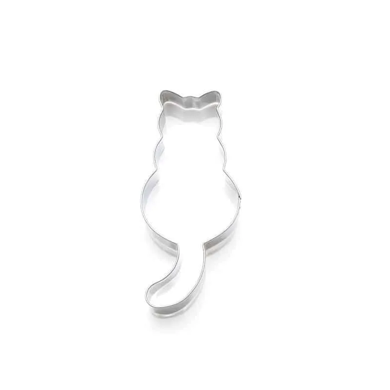 Lovely Cat Shaped Eco-Friendly Stainless Steel Cookie Cutter