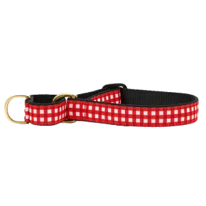 Martingale Collar | Red Gingham