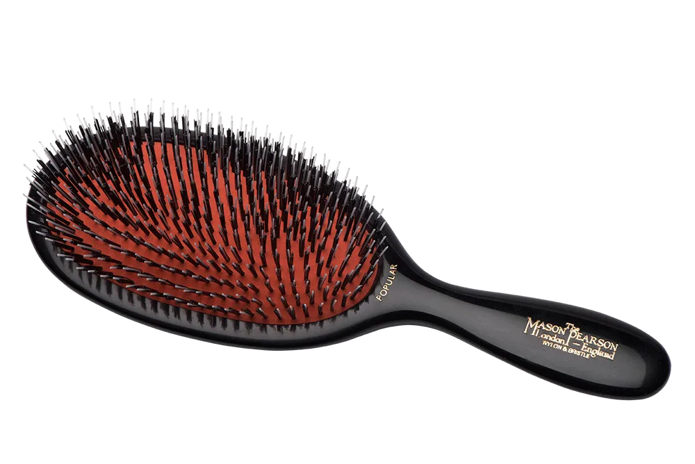 Mixed Bristle and Nylon Brush