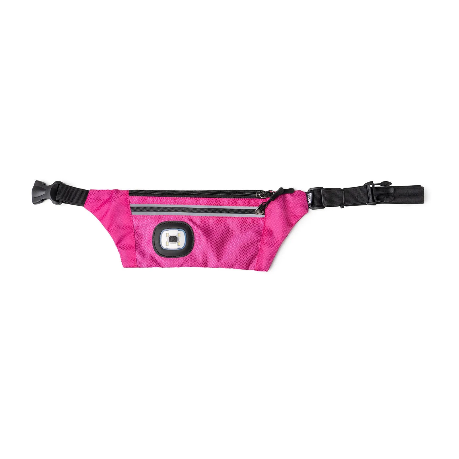 Night Scope Sling Bag With Reflective Zippers