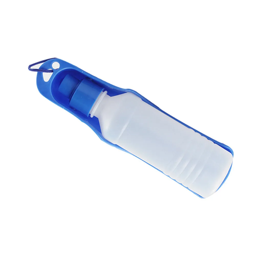 PAWS ASIA Manufacturers Direct sale Outdoor Foldable Travel Portable Dog Cat Nozzle Water Bottles Pet For Drinking 300ML