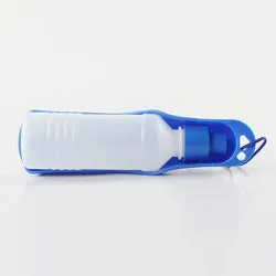 PAWS ASIA Manufacturers Direct sale Outdoor Foldable Travel Portable Dog Cat Nozzle Water Bottles Pet For Drinking 300ML