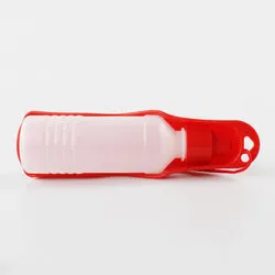 PAWS ASIA Manufacturers Direct sale Outdoor Foldable Travel Portable Dog Cat Nozzle Water Bottles Pet For Drinking 300ML