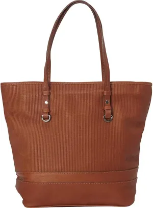 Piel Impresso Small Classic Tote (Saddle)