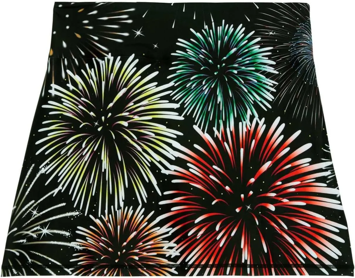 ReadyGOLF Fireworks Ladies Active Skort