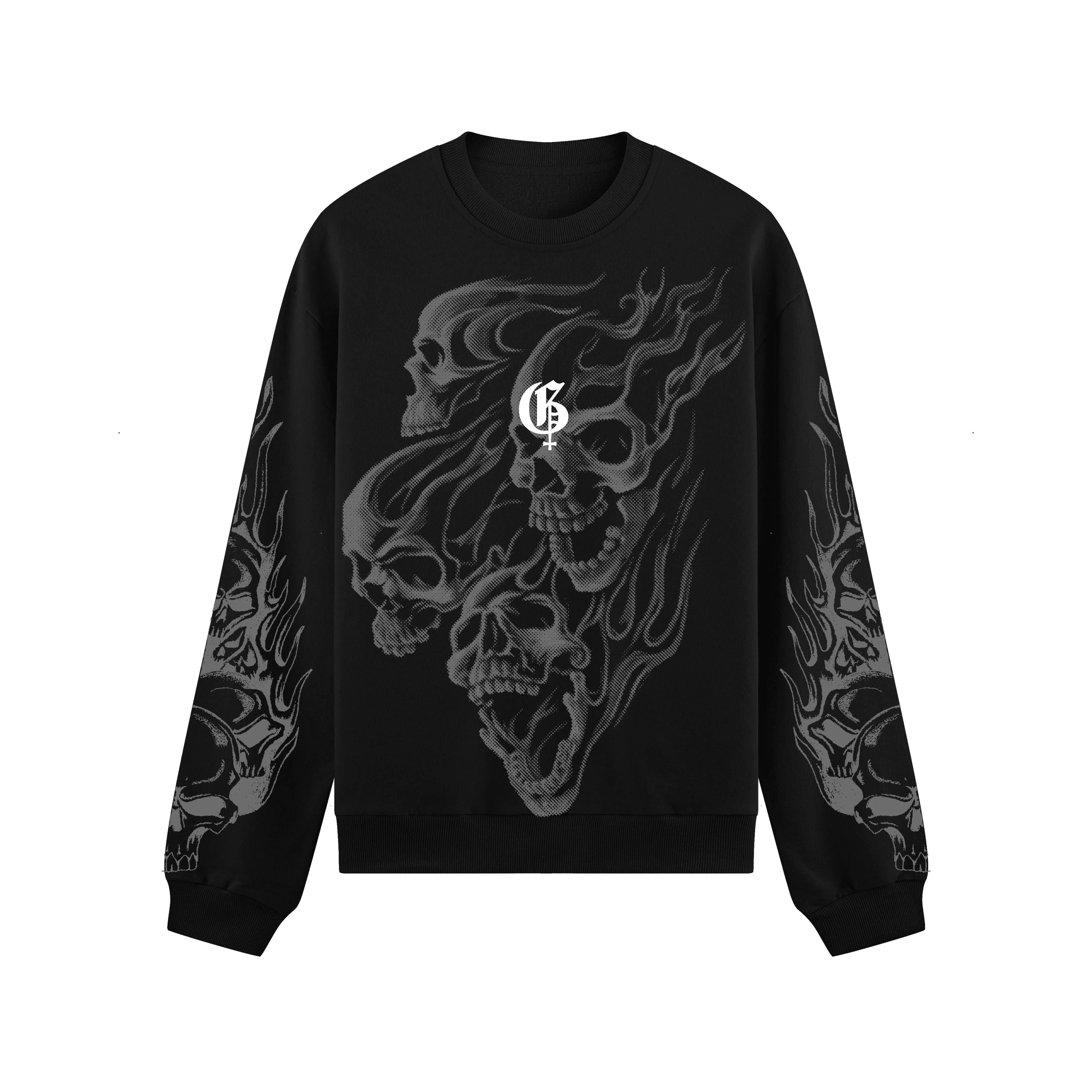 Reaper Boxy Long Sleeves Sweatshirt