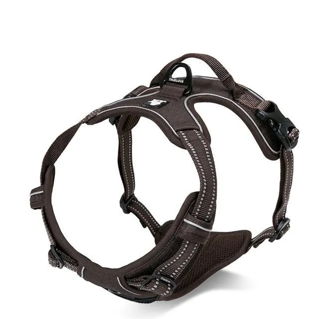 Reflective Dog Harness With Front and Back Clip
