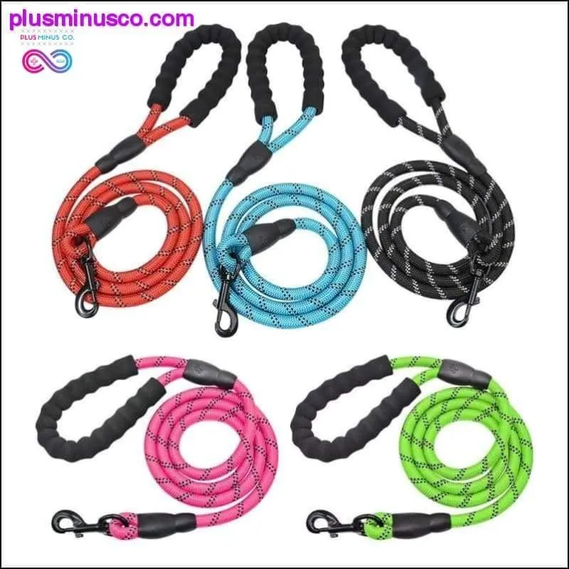 Reflective Dog Pet Leash Rope Nylon Small Dogs Puppy Leashes