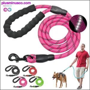 Reflective Dog Pet Leash Rope Nylon Small Dogs Puppy Leashes