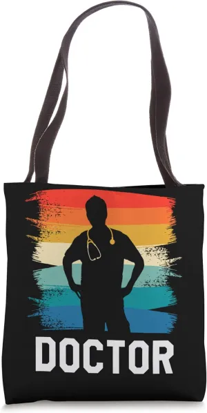 Retro Vintage Classic Doctor Medical Tote Bag