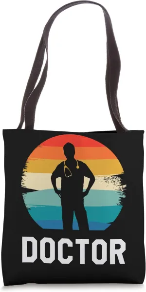 Retro Vintage Classic Doctor Medical Tote Bag