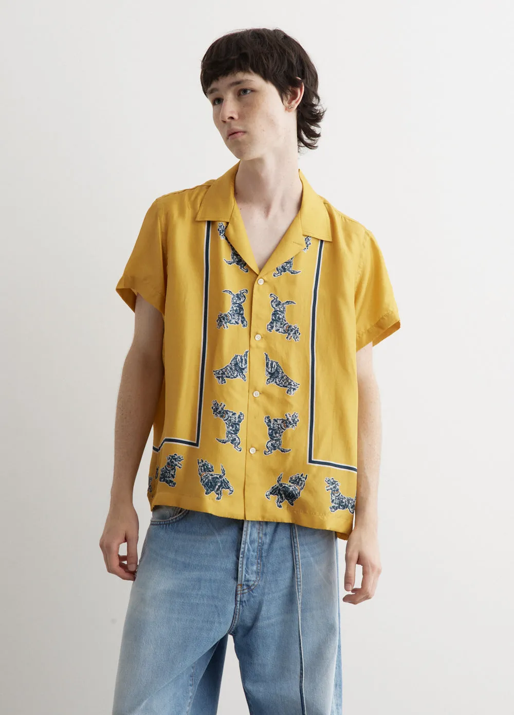 Running Scottie Short Sleeve Shirt