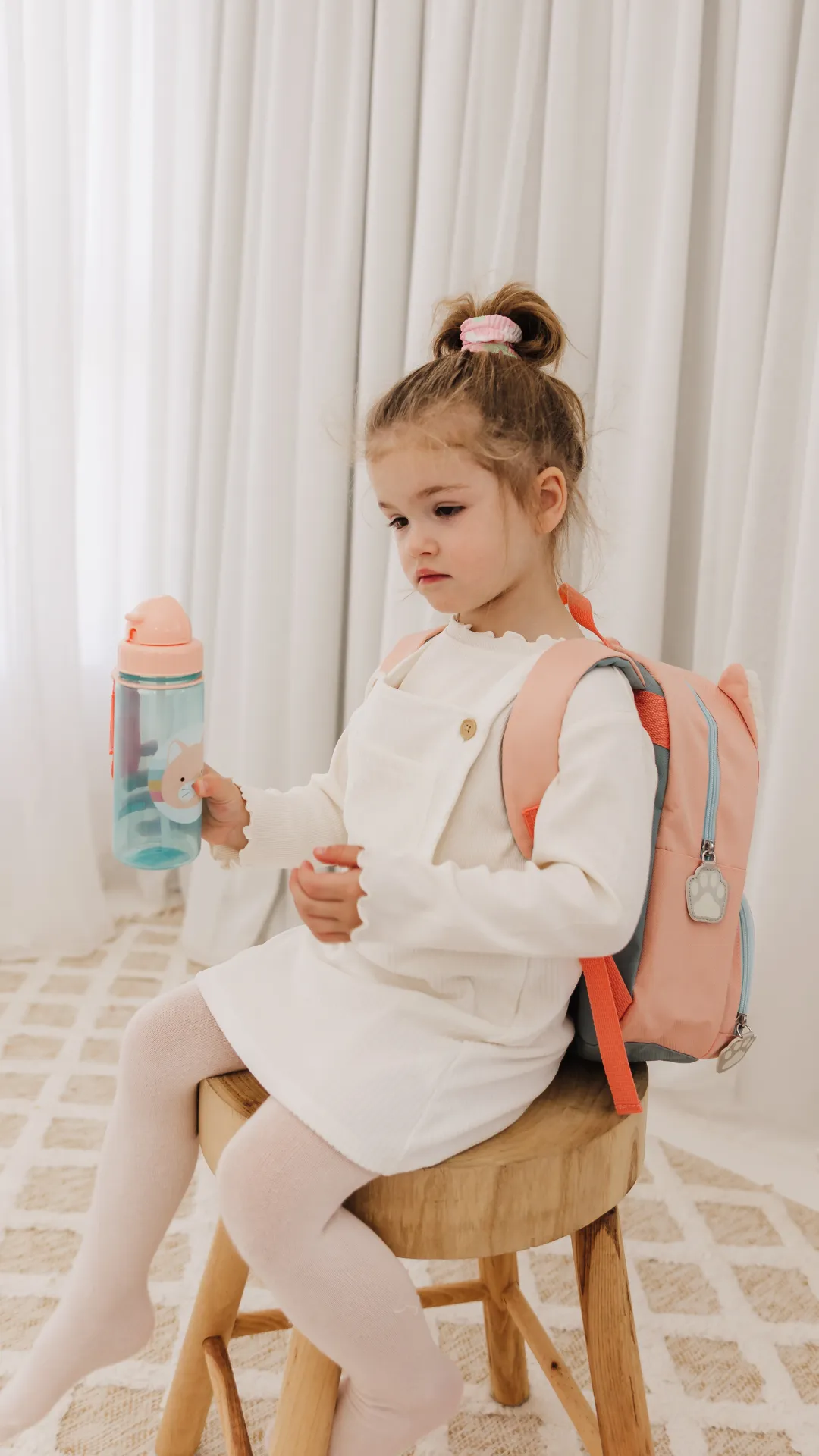 Skip Hop Zoo Straw Bottle  - Catie Cat