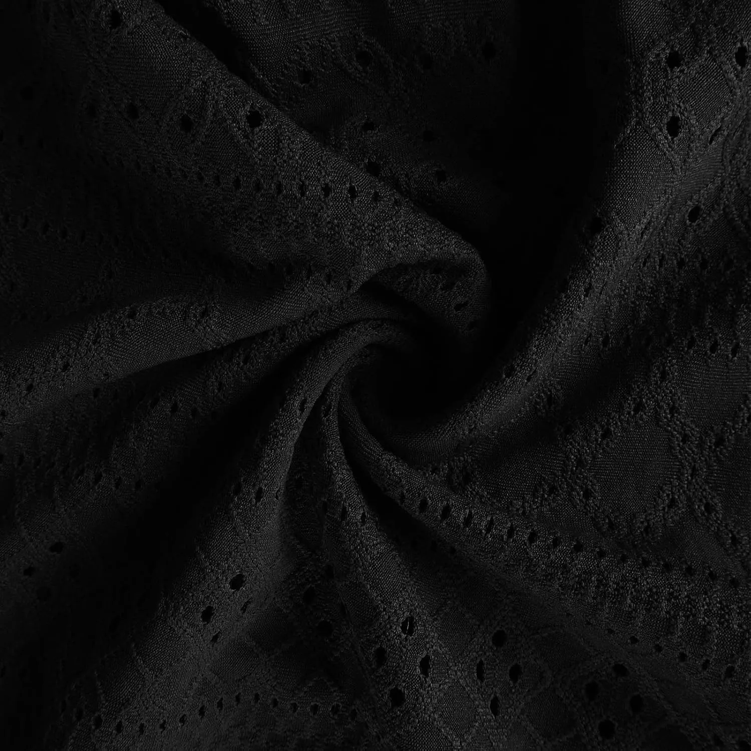 Spring Maxi Dresses for Women 2025 Summer Casual Petal Sleeve Eyelet Dress Fashion Trendy Loose Swing Flowy Long Dress