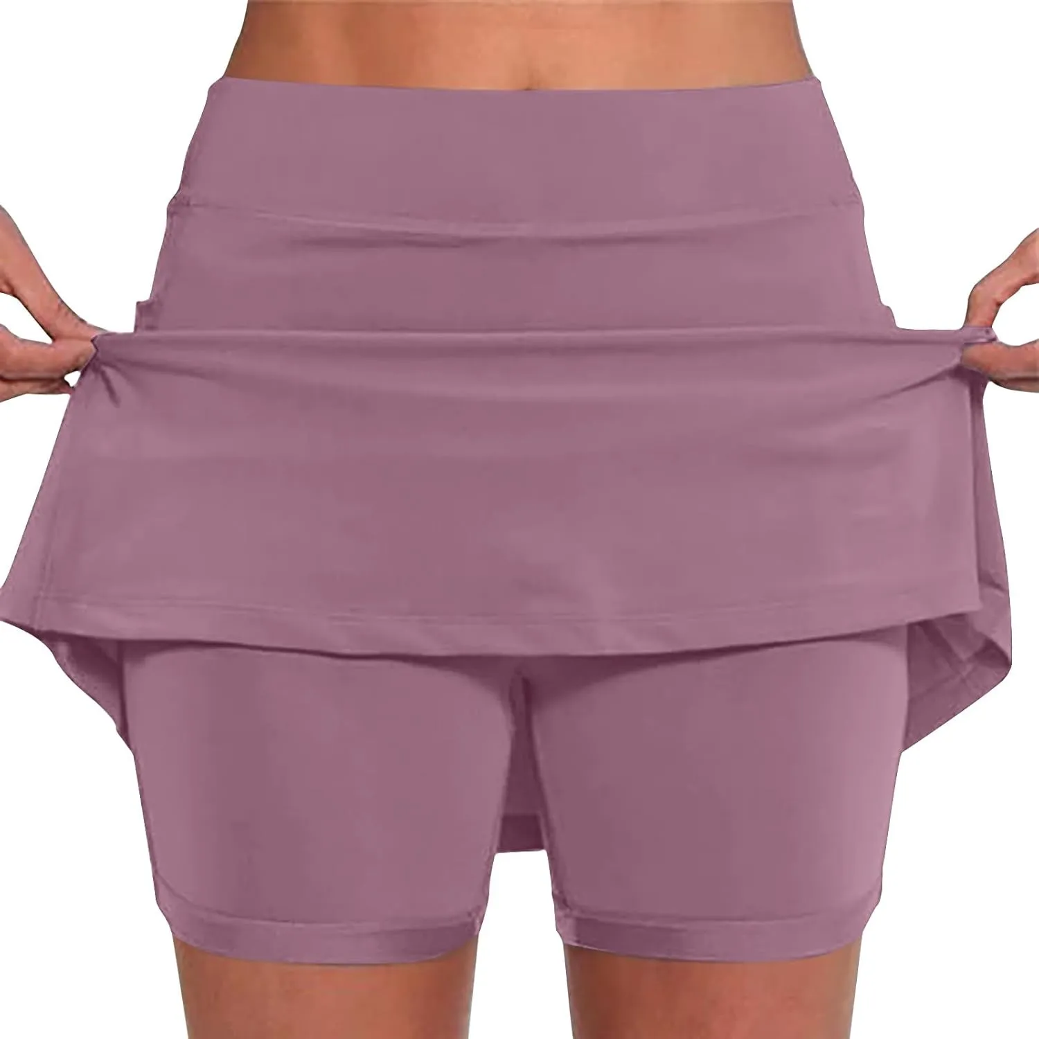 TANGNADE Womens Athletic Tennis Skorts Golf Skirts Summer Shorts for Running Active Workout Sports Running Outfits