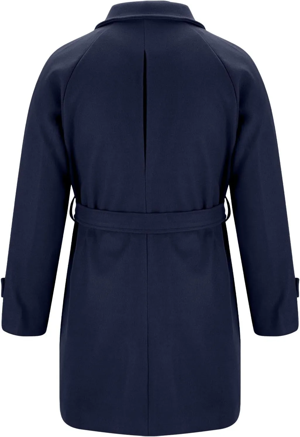 Trench Coat Men Classic Notched Collar Overcoat Warm Single Breasted Peacoat Elegant Long Jacket Overcoat