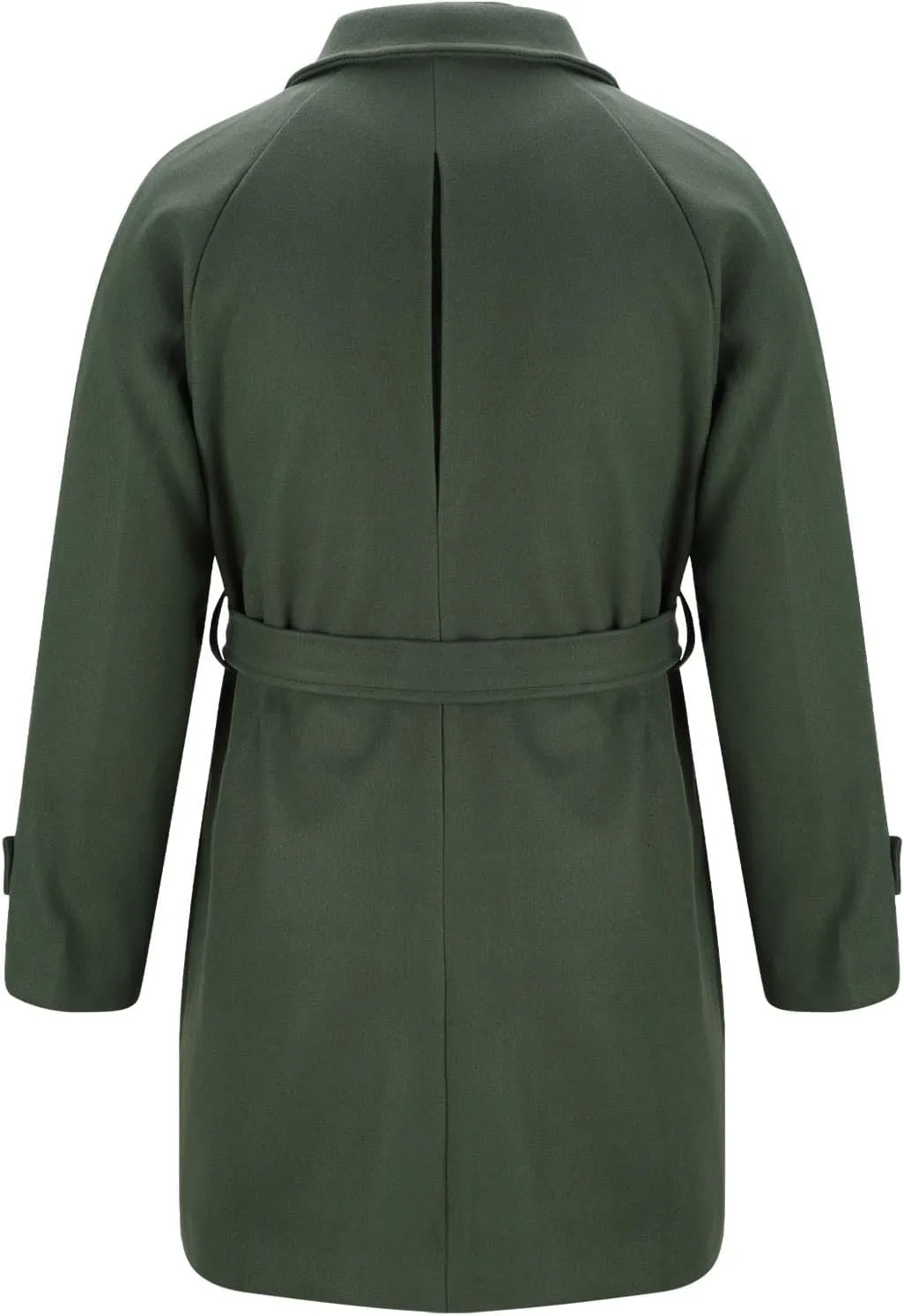Trench Coat Men Classic Notched Collar Overcoat Warm Single Breasted Peacoat Elegant Long Jacket Overcoat