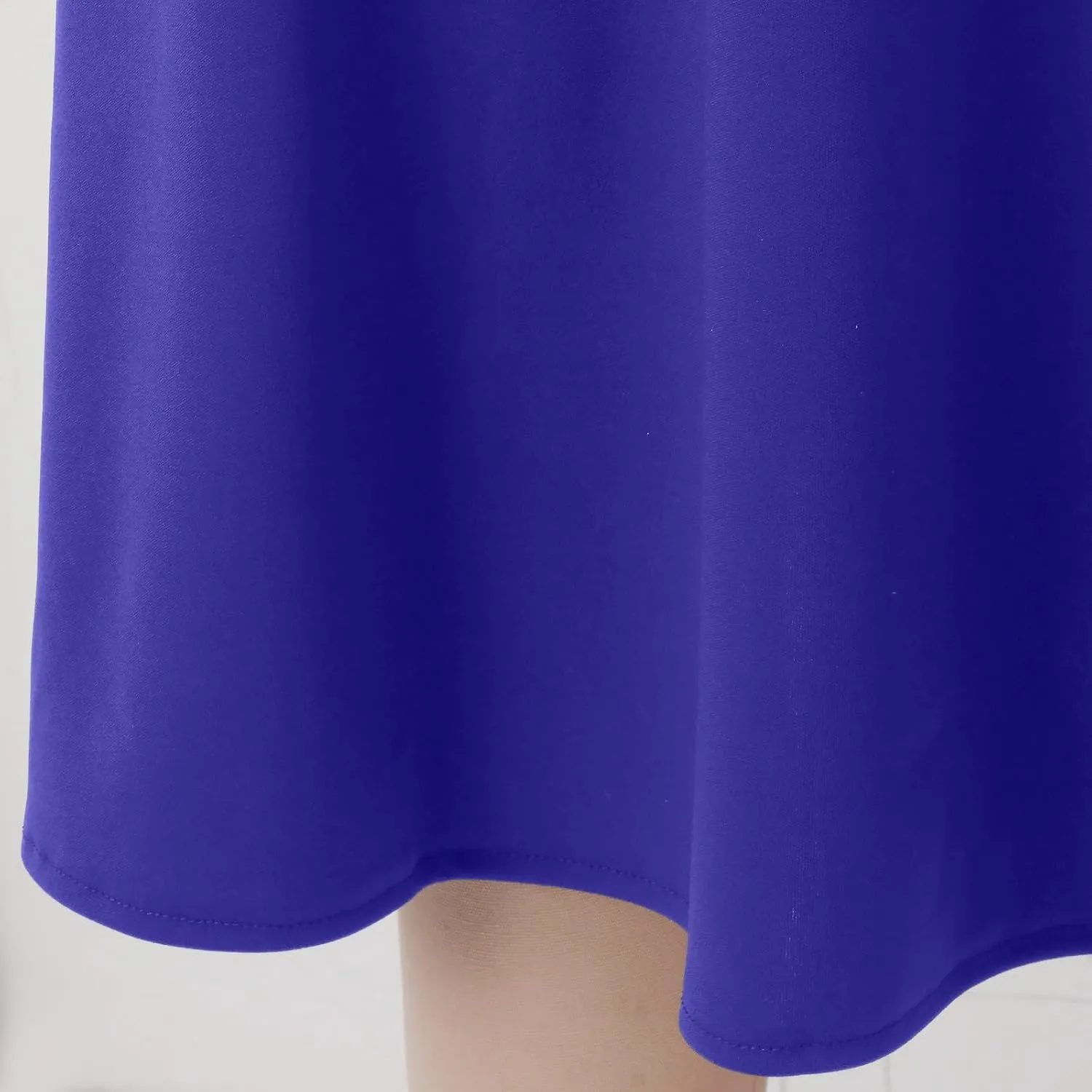 Women Flowy Satin Skirt Elegant High Waisted Midi Skirt Casual Dressy Flared Silk Skirts Classic Summer Vacation Beach Dress