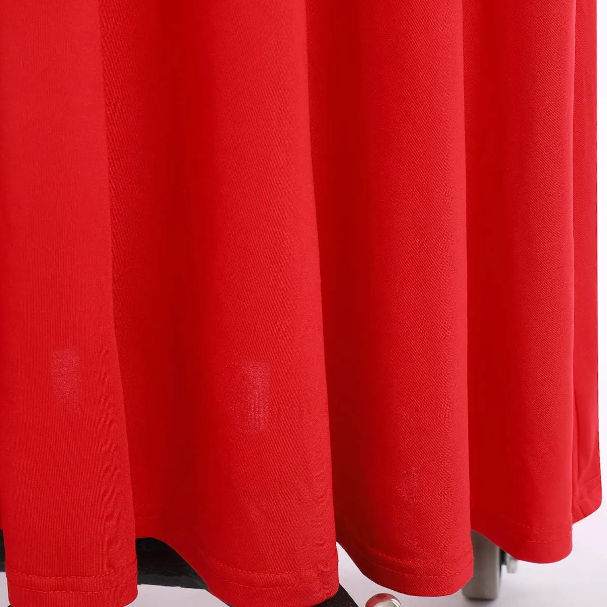 Women Metallic Bi Color Liturgical Praise Dance Dress Long Sleeve Lyrical Dancewear Church Maxi Robe Worship Costume