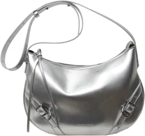 Womens PU Leather Hobo Bag Trendy Shoulder Bag Purse Slouchy Tote Bag Modern Handbag Satchel